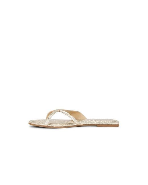 Dolce Vita White Lenex Thong Sandal