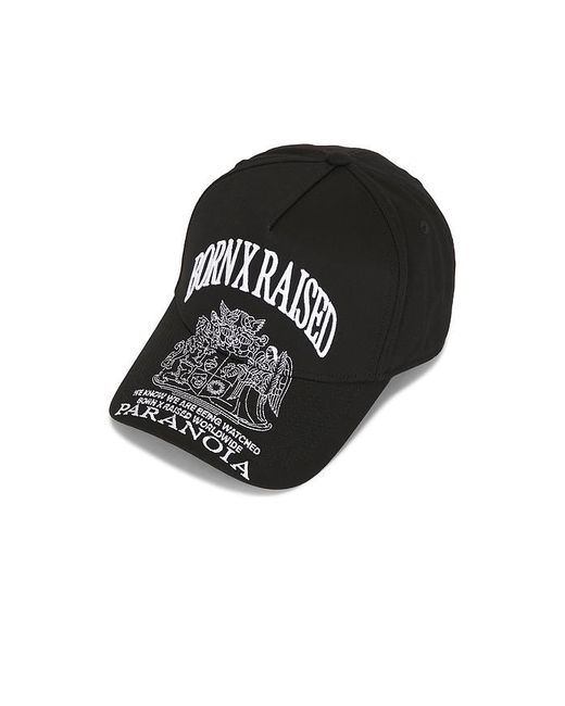 Born X Raised Baseballkappe Paranoia in Black für Herren