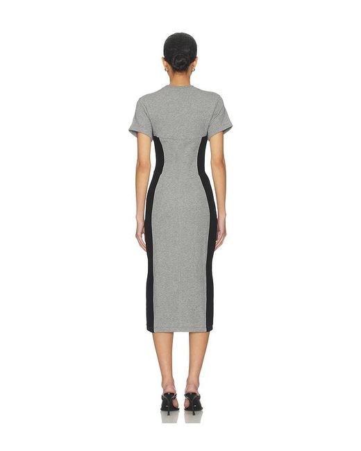 Fleur du Mal Multicolor Addie Midi Dress