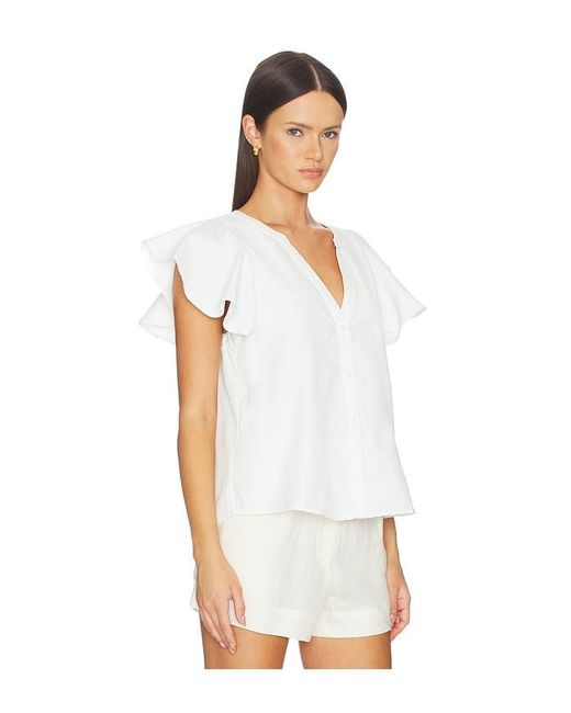 Brochu Walker White Darya Top