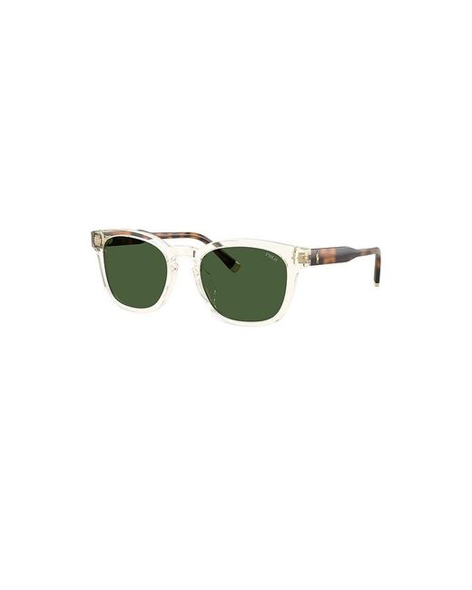 Polo Ralph Lauren Green Square Sunglasses for men