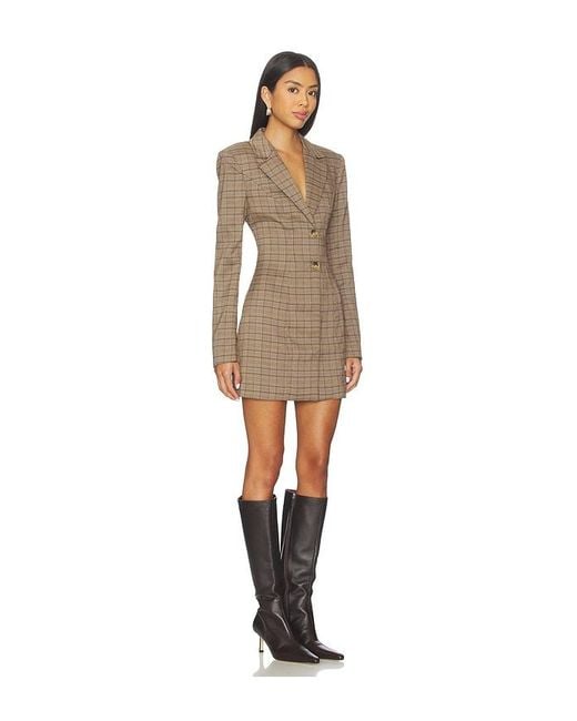 MAJORELLE Natural Dolly Blazer Dress