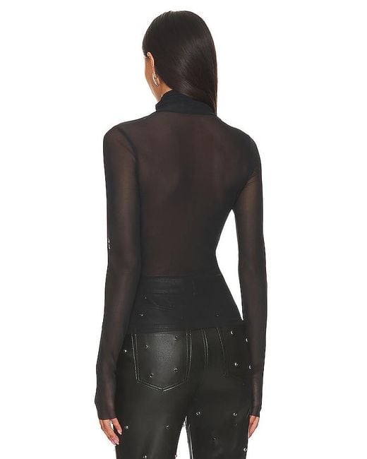 AFRM Black X Revolve Essentials Zadie Top