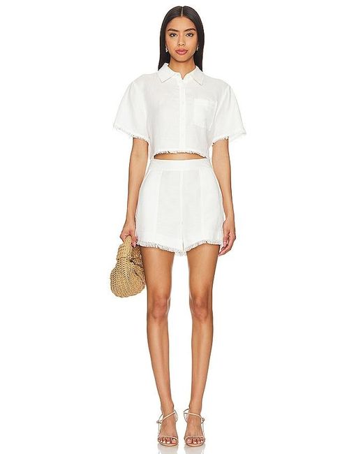 Dax Short En Color Blanco Talla (También En S, M) Jonathan Simkhai de color White
