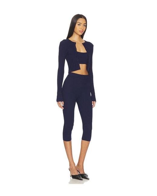 ALL THE WAYS Blue Jude Knit Set