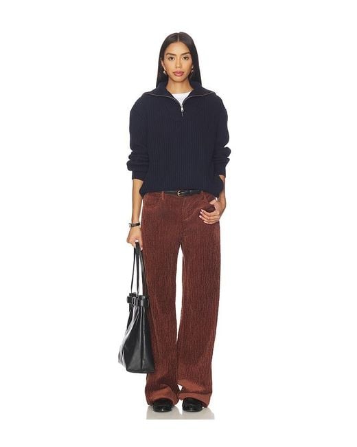 Anine Bing Blue Sammy Sweater