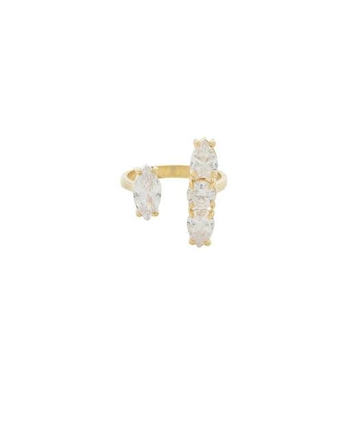 Mazin Jewels White Seraphine Ring