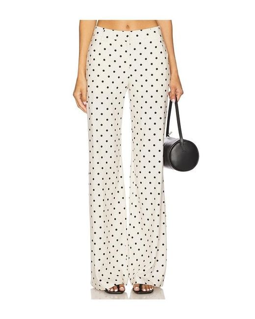 Amanda Uprichard White Saddler Pants