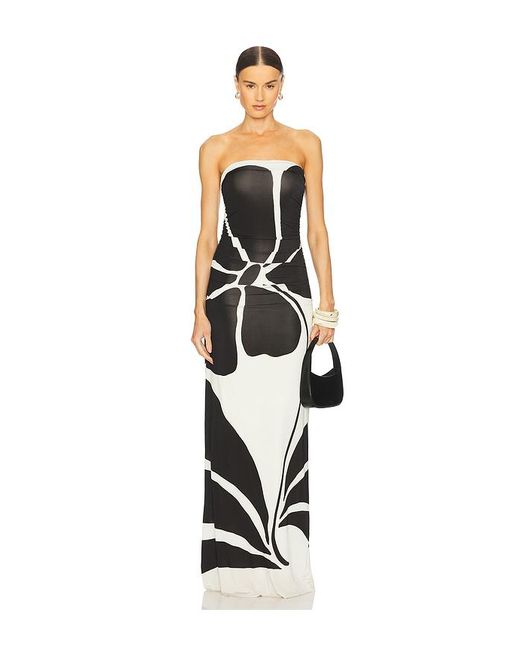 Cala De La Cruz White Daphne Dress