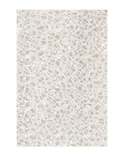 Nadine Merabi White Edie Dress
