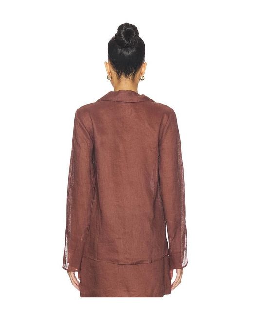 LSPACE Red Venice Shirt