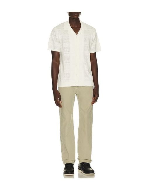Rails Natural Yates Short Sleeve Shirt for men