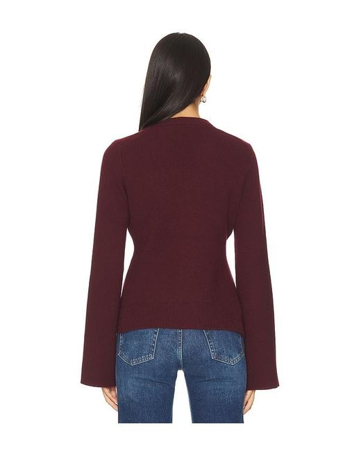 Pistola Purple Aeron V-Neck Cardigan