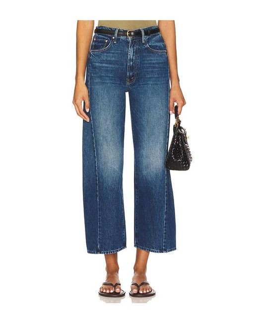 Mother Blue The Half Pipe Ankle Jeans