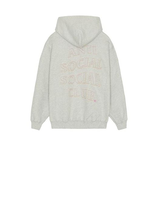 メンズ ANTI SOCIAL SOCIAL CLUB Applique パーカー White
