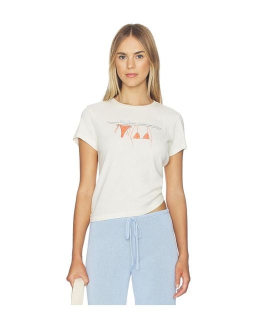 Re/done White Classic Tee Bare Minimum