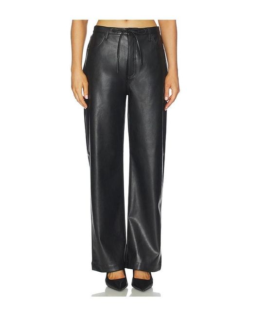 Rag & Bone Black Phoebe Faux Leather Pant