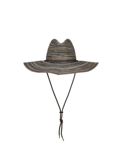 Brixton Brown Mitch Packable Sun Hat for men