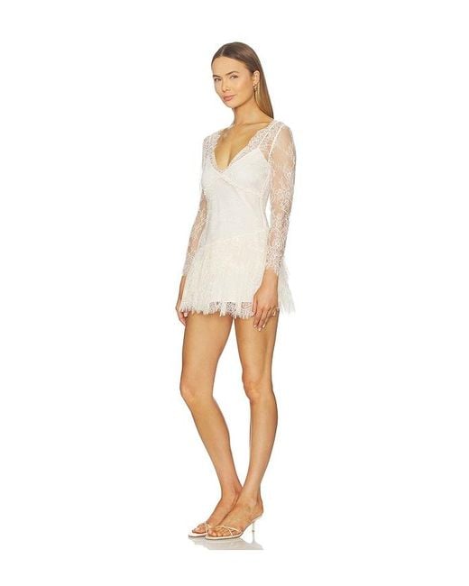 LoveShackFancy White Seelie Dress