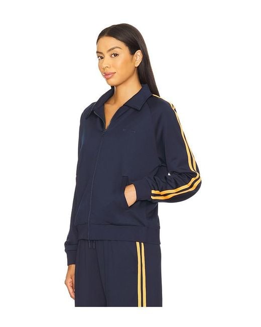 The Upside Blue Vitesse Pari Zip Jacket