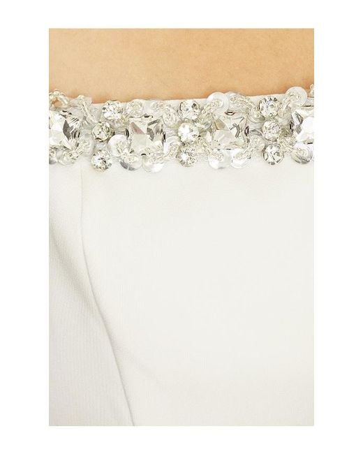 MAJORELLE White Nicolette Mini Dress