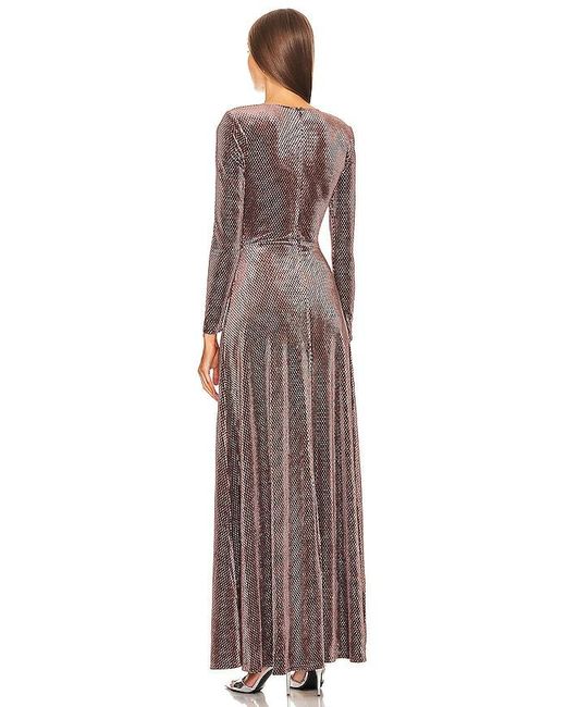 Michael Costello Gray X Revolve Sheana Gown