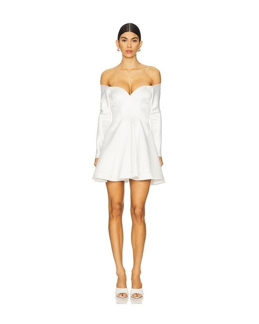 Nbd White The Alina Mini Dress