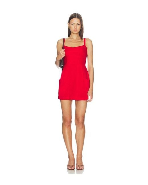 Show Me Your Mumu Red Emery Mini Dress