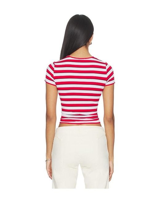 Miaou Red Mini Tee