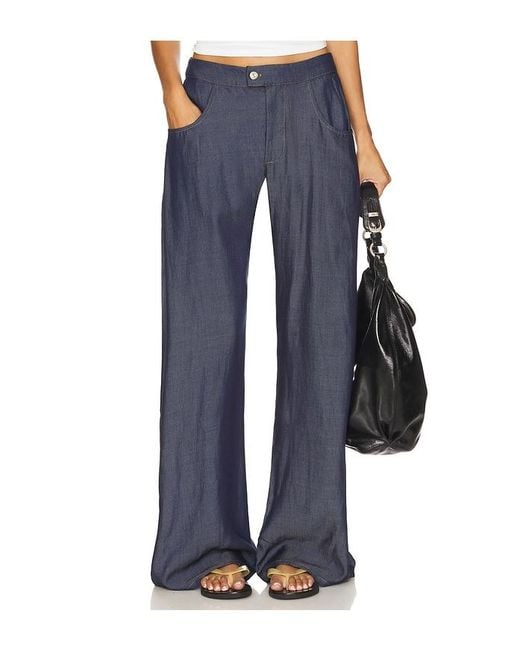 EB DENIM Blue Eddie Bowed Pant