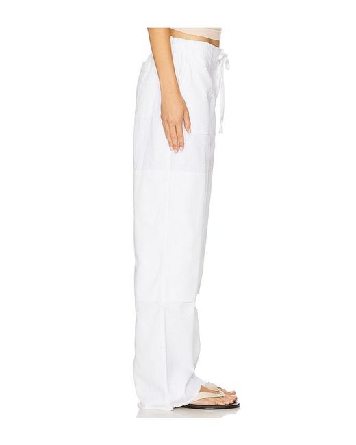Re/done White Beach Pant