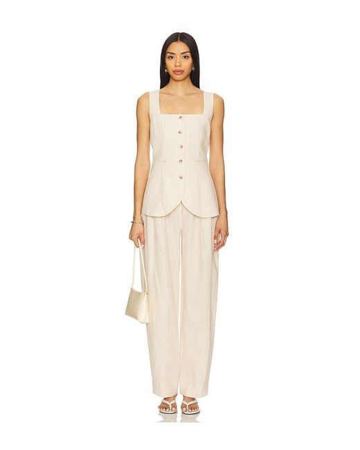 Posse White Lucille Trouser