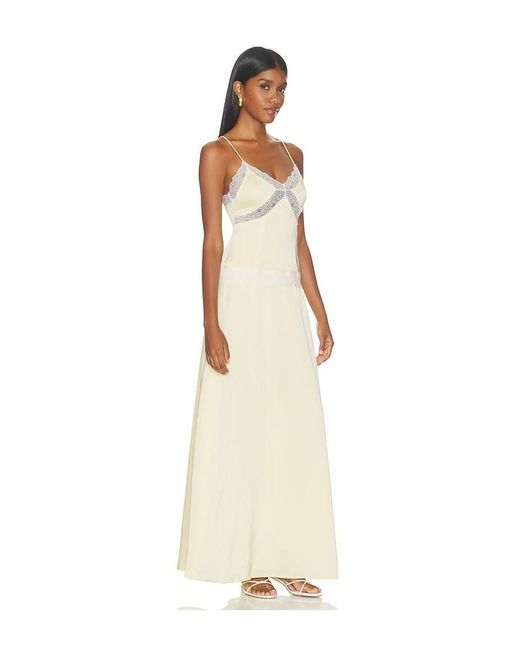 MORE TO COME White Shiane Maxi Dress