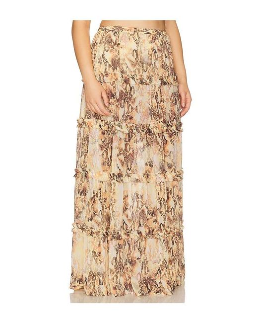 AFRM Natural Sabina Skirt