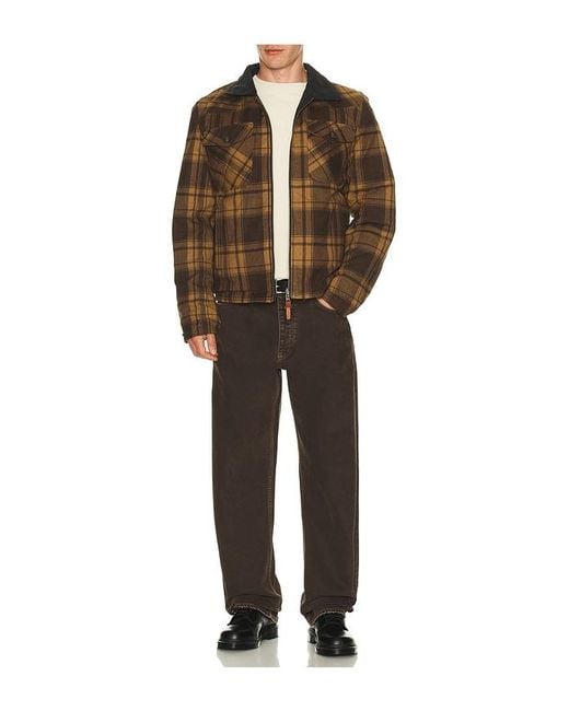 Iron & Resin Brown Verslab Reversible Jacket for men
