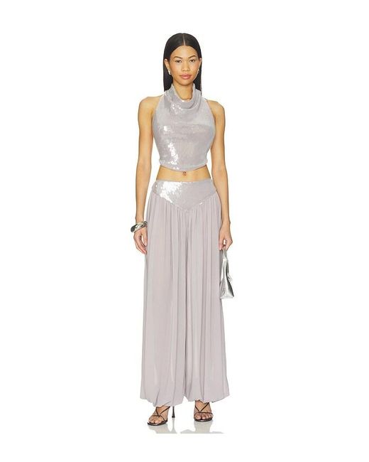 retroféte Multicolor Pyna Sequin Pant