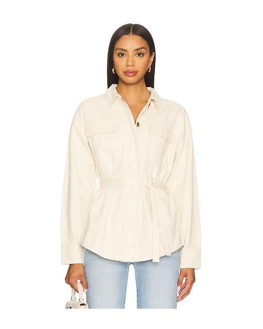 Chaqueta Riva En Color Neutral Talla (También En M, S, Xl, Xs) MINKPINK de color White