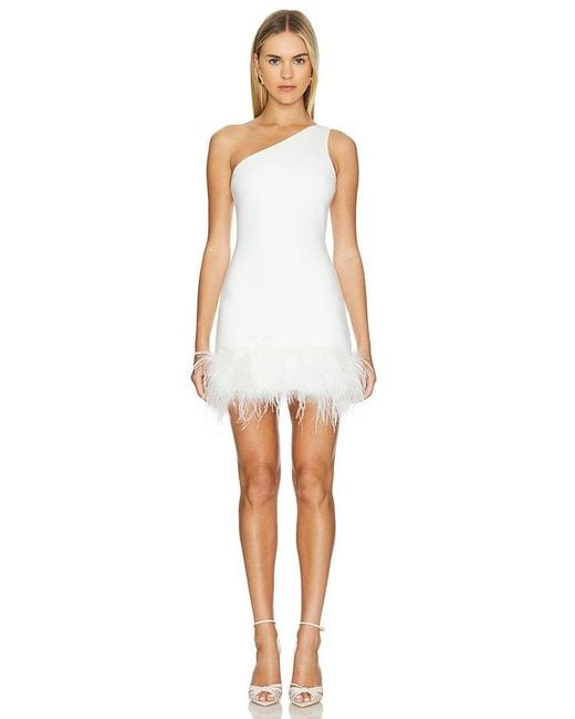 Lamarque White Tafia Mini Dress
