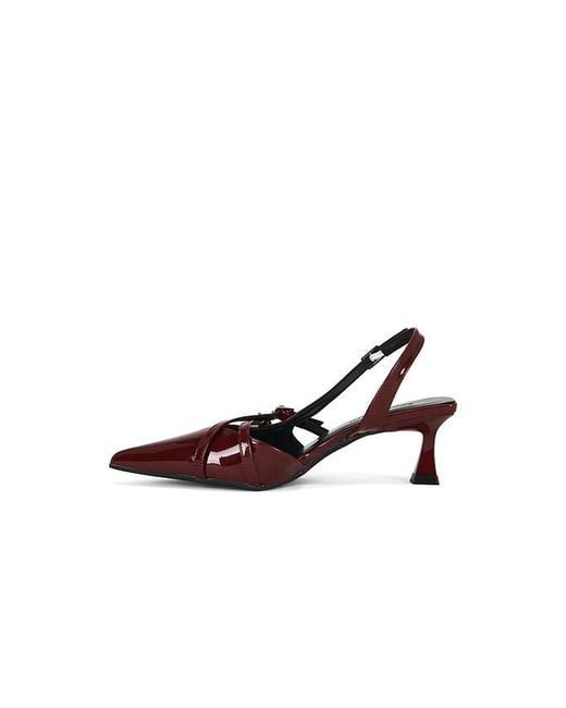 superdown Brown Krissy Pump