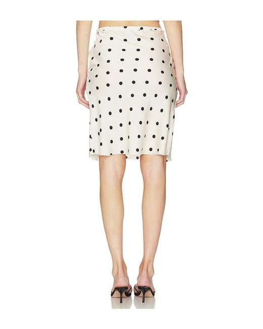 Lioness Black Shoreline Midi Skirt