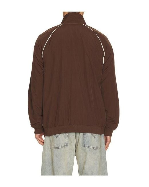 Junk Food Brown Ford Mustang Windbreaker Jacket for men