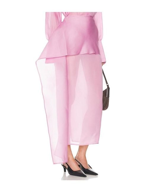 Helsa Pink Rock He Silk Gazar