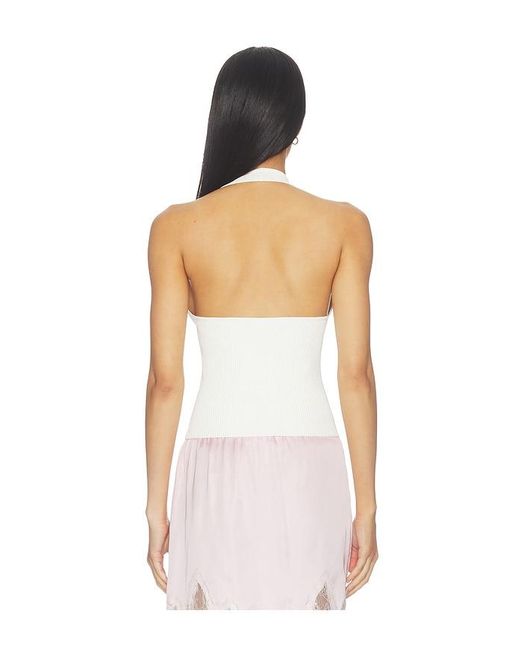DL1961 White Halter Top