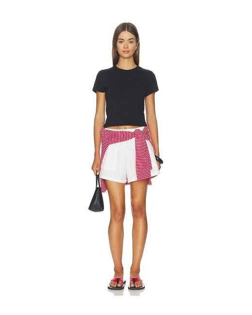 Leset White Kyoto Pocket Short