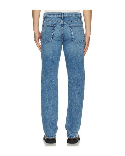 FRAME Blue Modern Straight Jeans for men