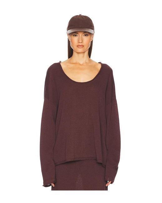 Helsa Palmer セーター Purple