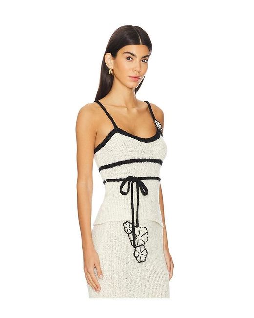 Asta Resort White Camilla Camisole