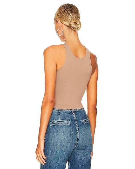 Free People Blue Clean Lines Cami