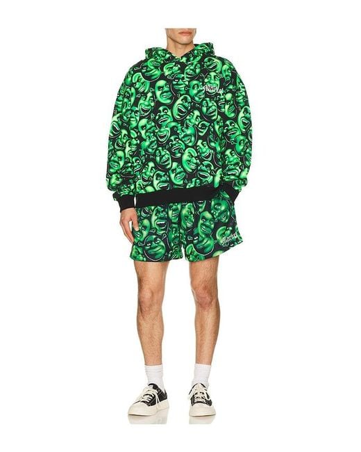 Market Green X Shrek All Over Print Hoodie for men