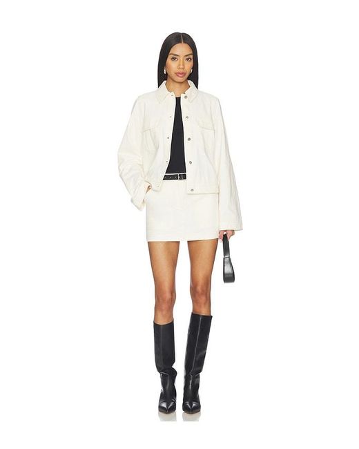 Lovers + Friends White Annika Jacket
